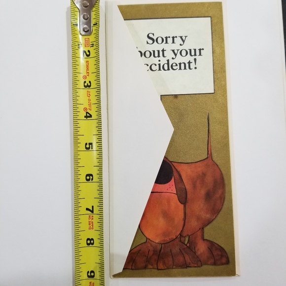 1969 Hi Brows American Greetings Vintage Card - Picture 8 of 8